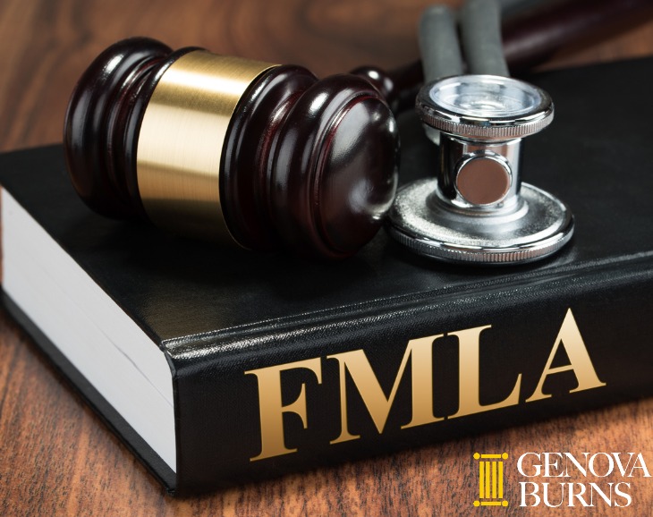 FMLA Book gavel and stethoscope 